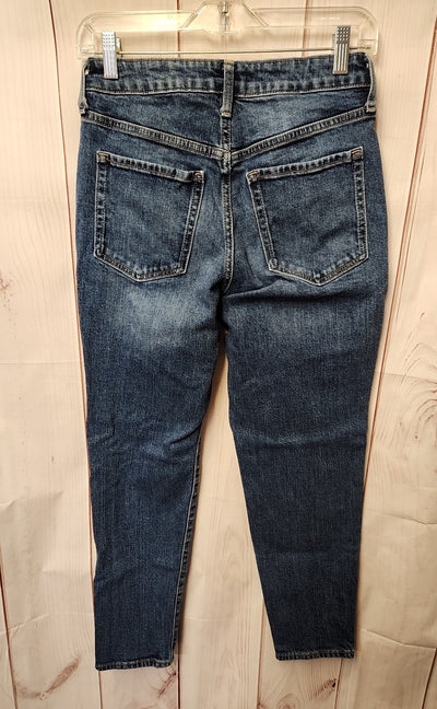 Old Navy Women's Size 26 (1-2) Blue Jeans O.G. Straight High Rise