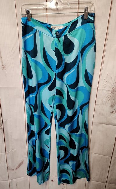 Zara Women's Size M Blue Pants