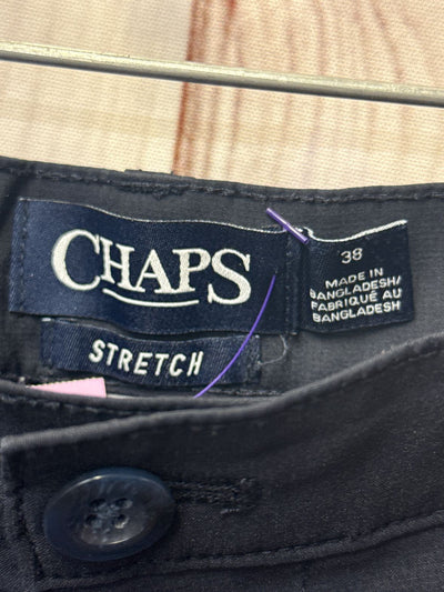 Chaps Men's Size 38 Black Shorts