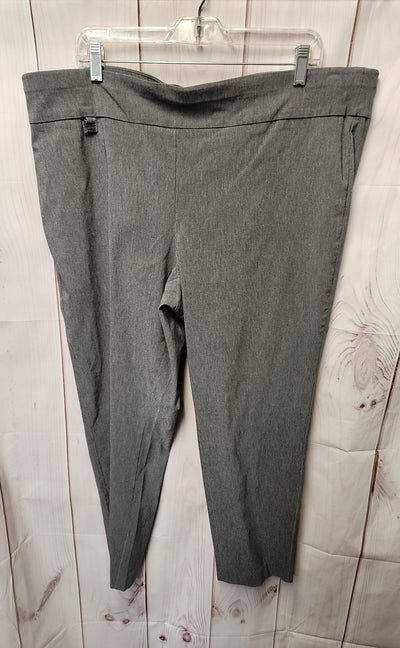 Alfani Women's Size 22 Petite Gray Pants