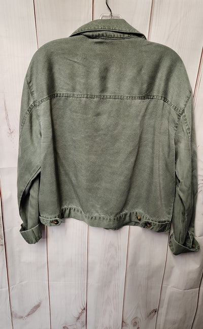 Jane & Delancey Women's Size M Green Jacket