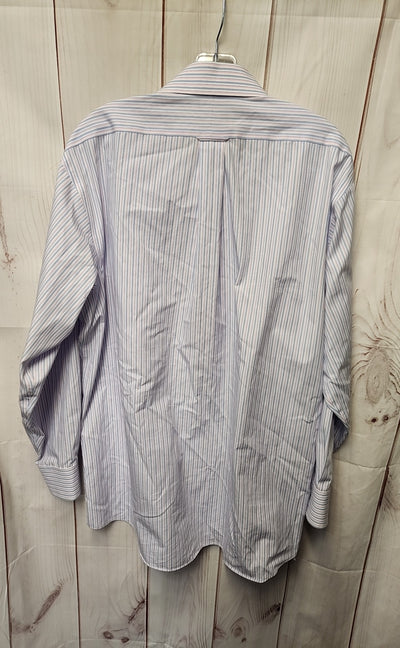 Eagle Men's Size L Blue & Pink Shirt