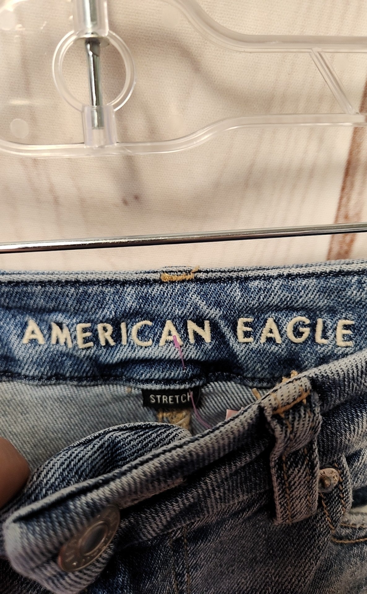 American Eagle Women's Size 27 (3-4) Blue Jeans Curvy Mom Jean