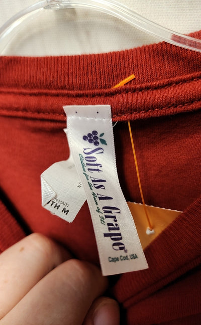 Soft as a Grape Boy's Size 8/10 Red Shirt