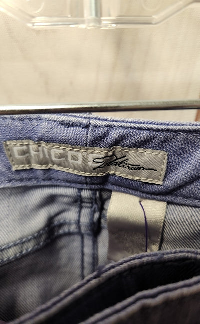 Chico's Women's Size 3 = US 16 Blue Jeans