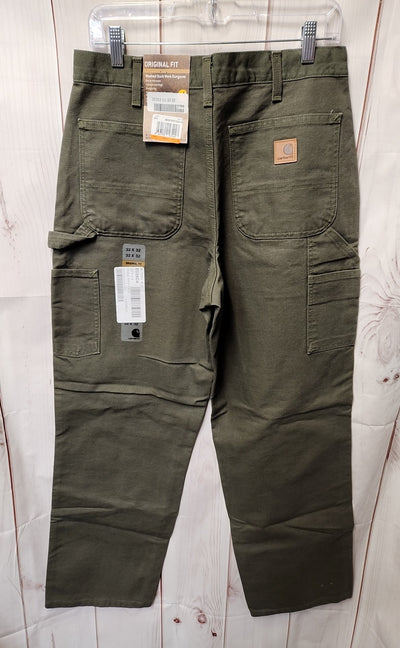 NWT Carhartt Men's Size 32x32 Olive Green Pants