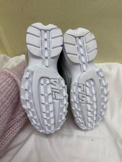Fila Disruptor II Women's Size 9-1/2 Silver Sneakers