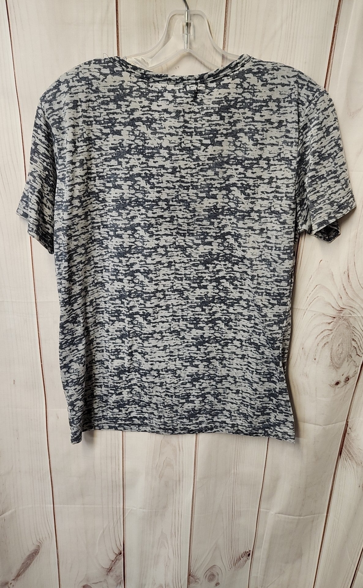 Lagaci Women's Size XL Blue Short Sleeve Top