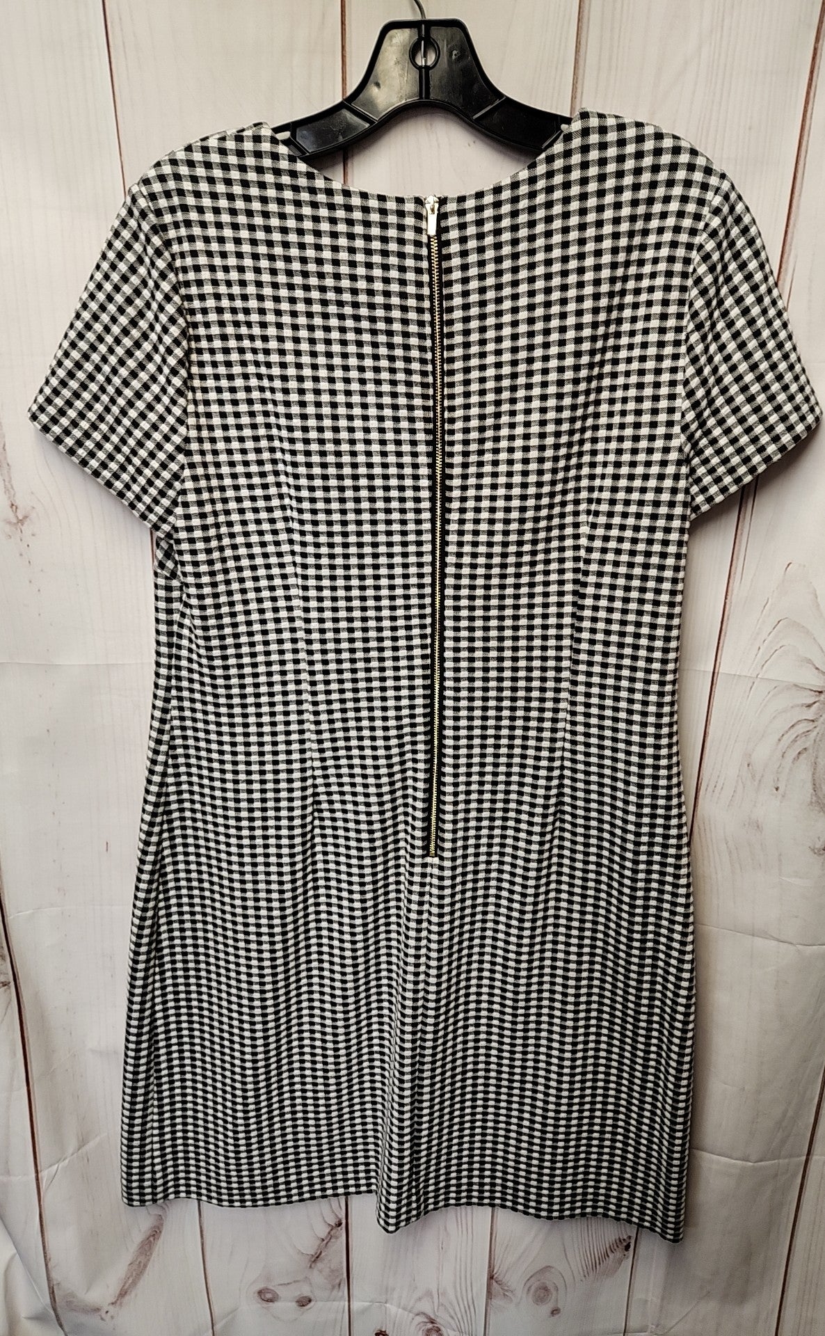 Calvin Klein Women's Size 12 White & Black Dress