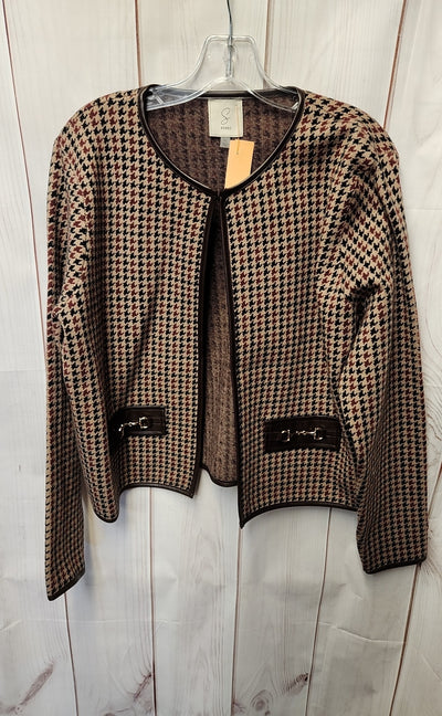 Sioni Women's Size XL Brown Cardigan