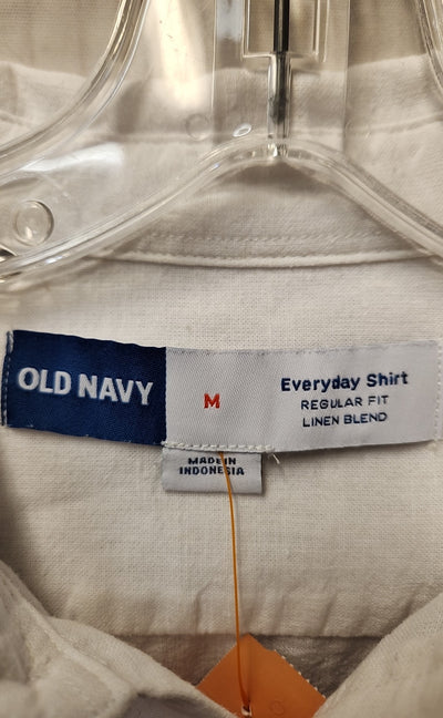 Old Navy Men's Size M White Shirt