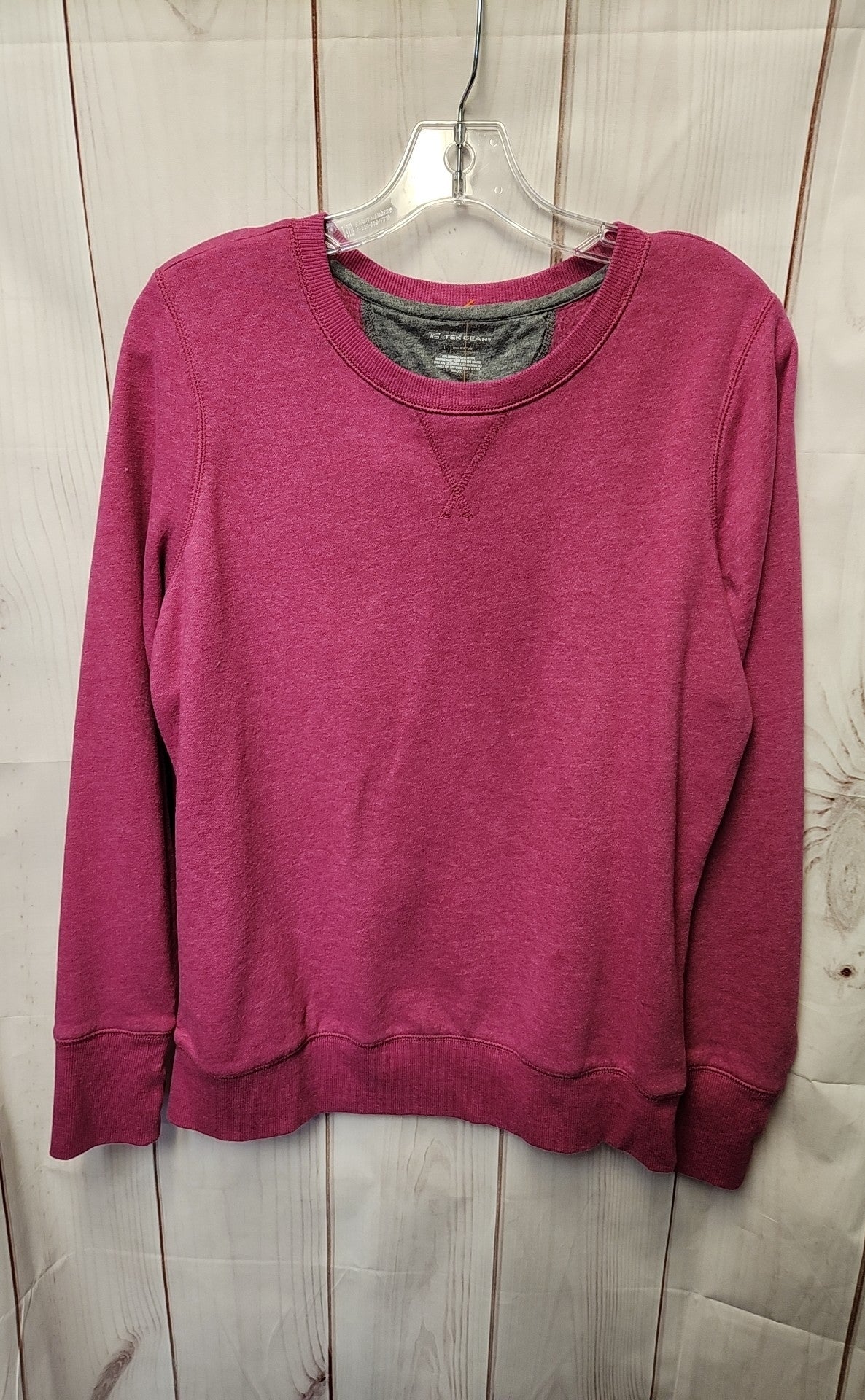 Tek Gear Women's Size L Pink Sweatshirt