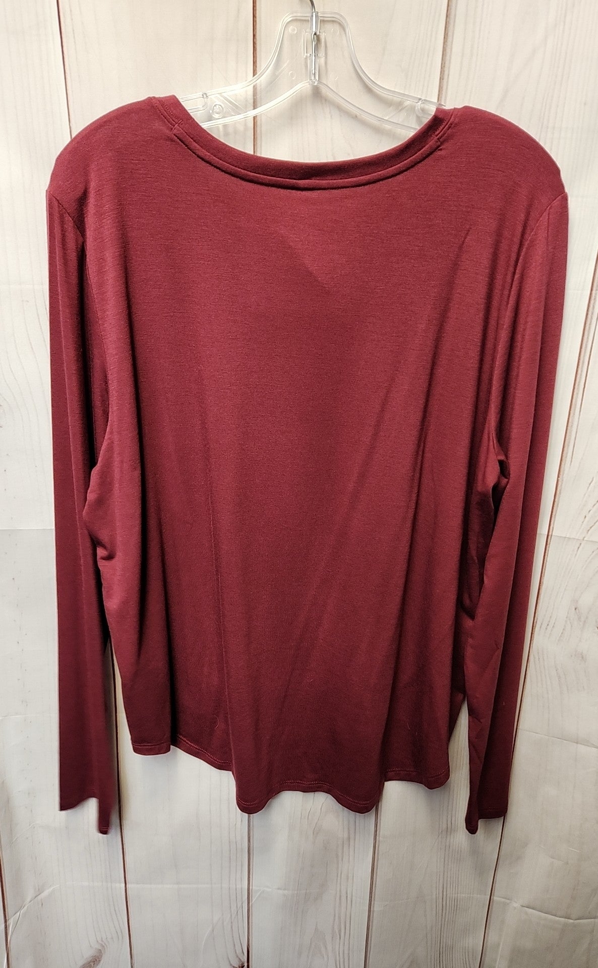 NWT Adore Me Women's Size XL Red Long Sleeve Top