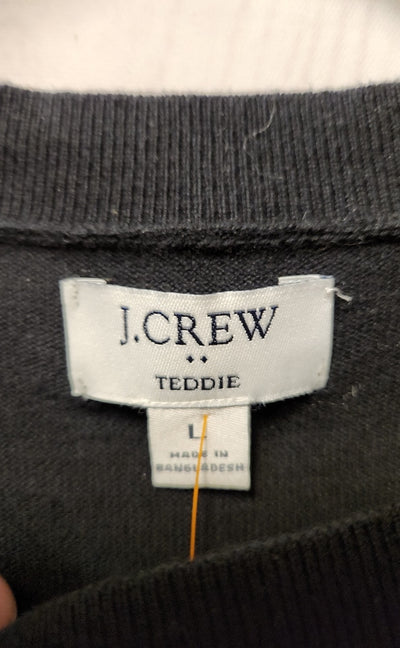 J Crew Women's Size L Black Sweater