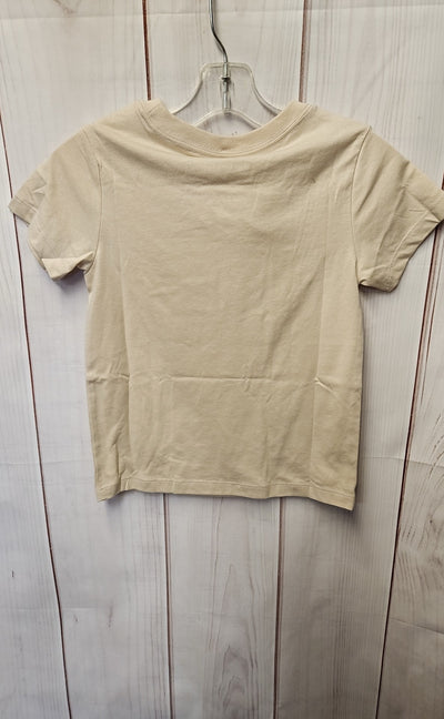 Nike Girl's Size 5/6 Beige Shirt