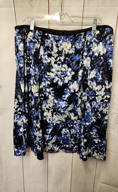 Nicname Women's Size 16 Blue Skirt