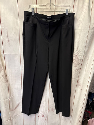 Roz & Ali Women's Size 14 Black Pants
