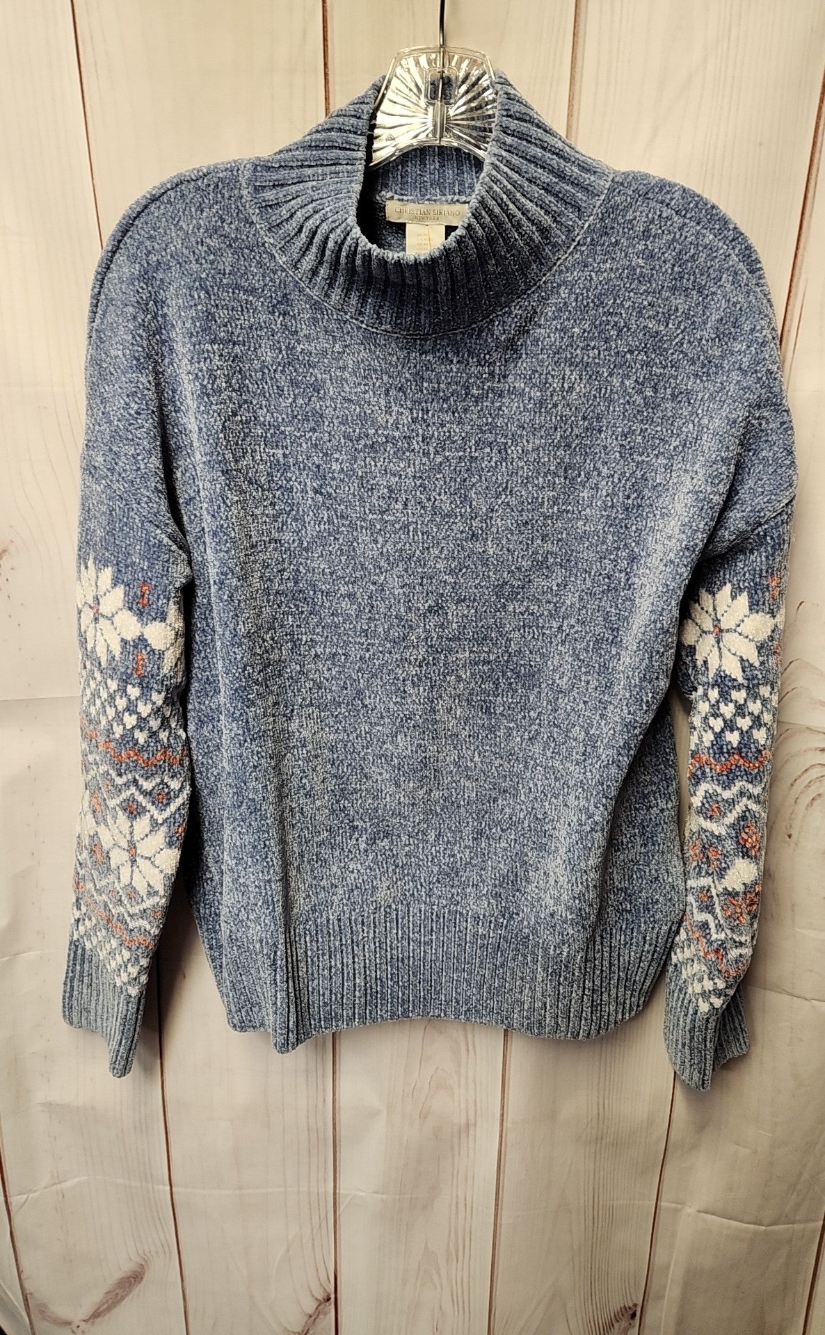 Christian Siriano Women's Size M Blue Sweater