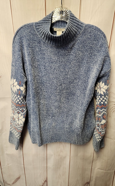 Christian Siriano Women's Size M Blue Sweater