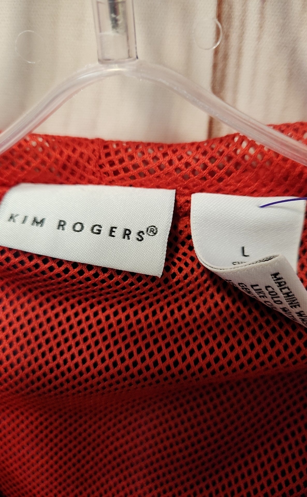 Kim Rogers Women's Size L Red Jacket