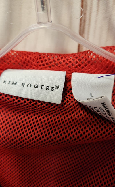 Kim Rogers Women's Size L Red Jacket