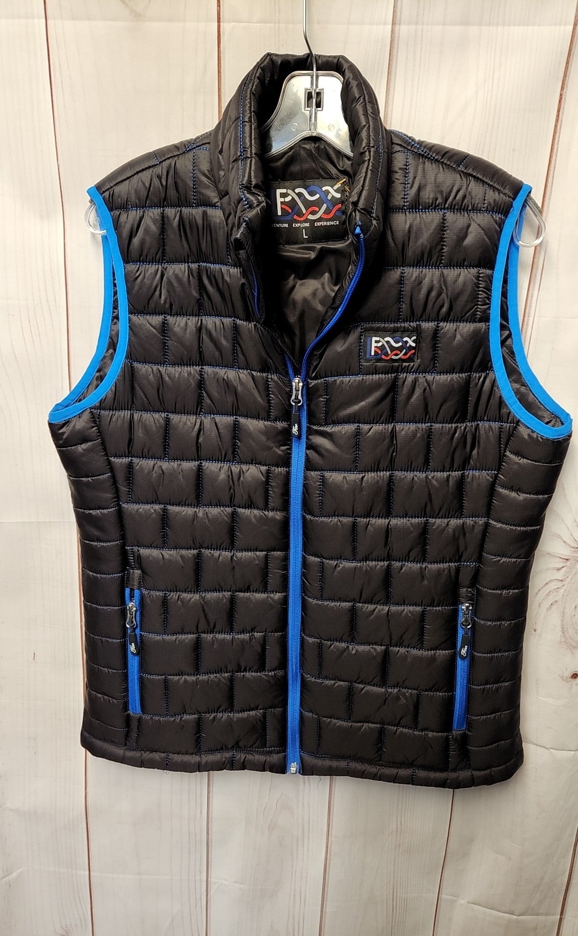 Lucky Finn Men's Size L Black Vest