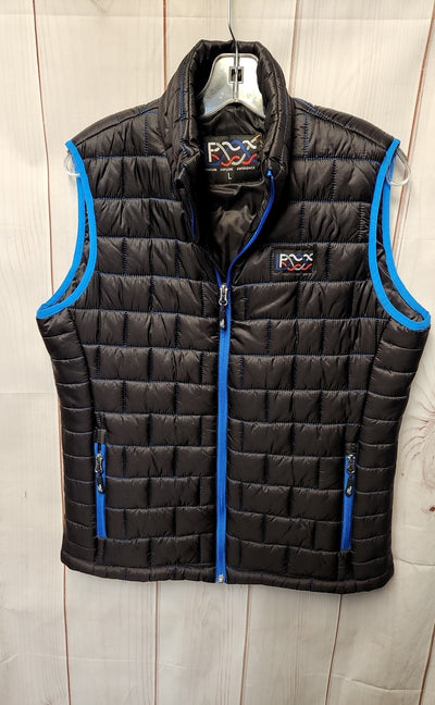 Lucky Finn Men's Size L Black Vest