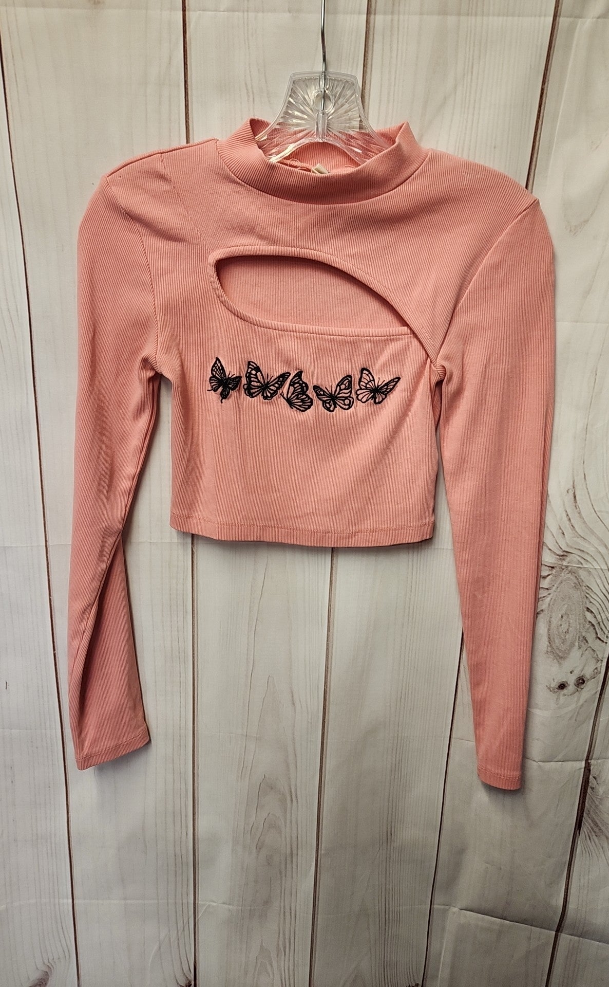 Urban Outfitters Women's Size M Pink Long Sleeve Top