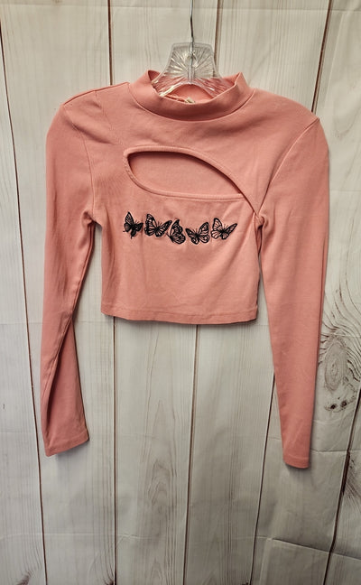 Urban Outfitters Women's Size M Pink Long Sleeve Top