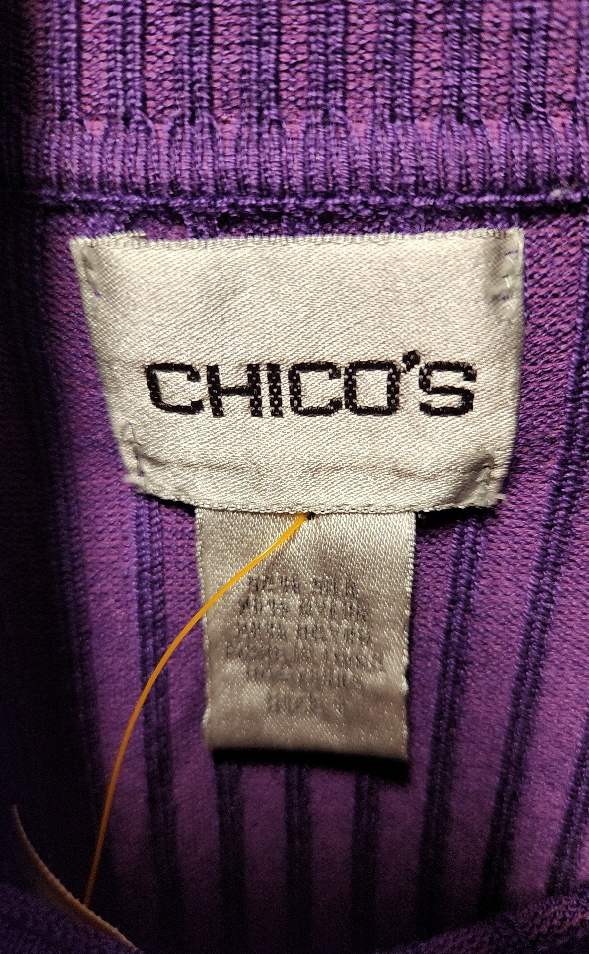 Chico's Women's Size 1 = US M Purple Sweater
