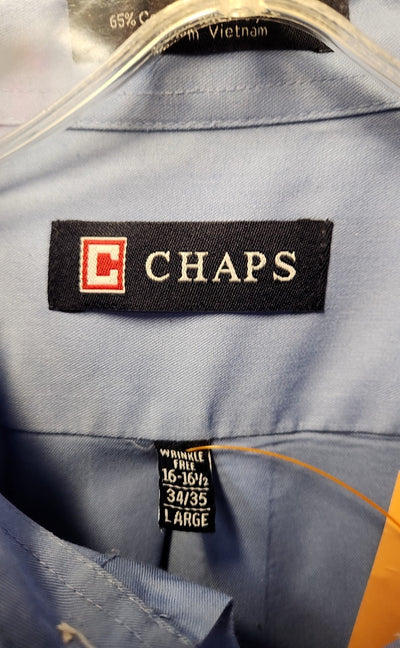 Chaps Men's Size L Blue Shirt