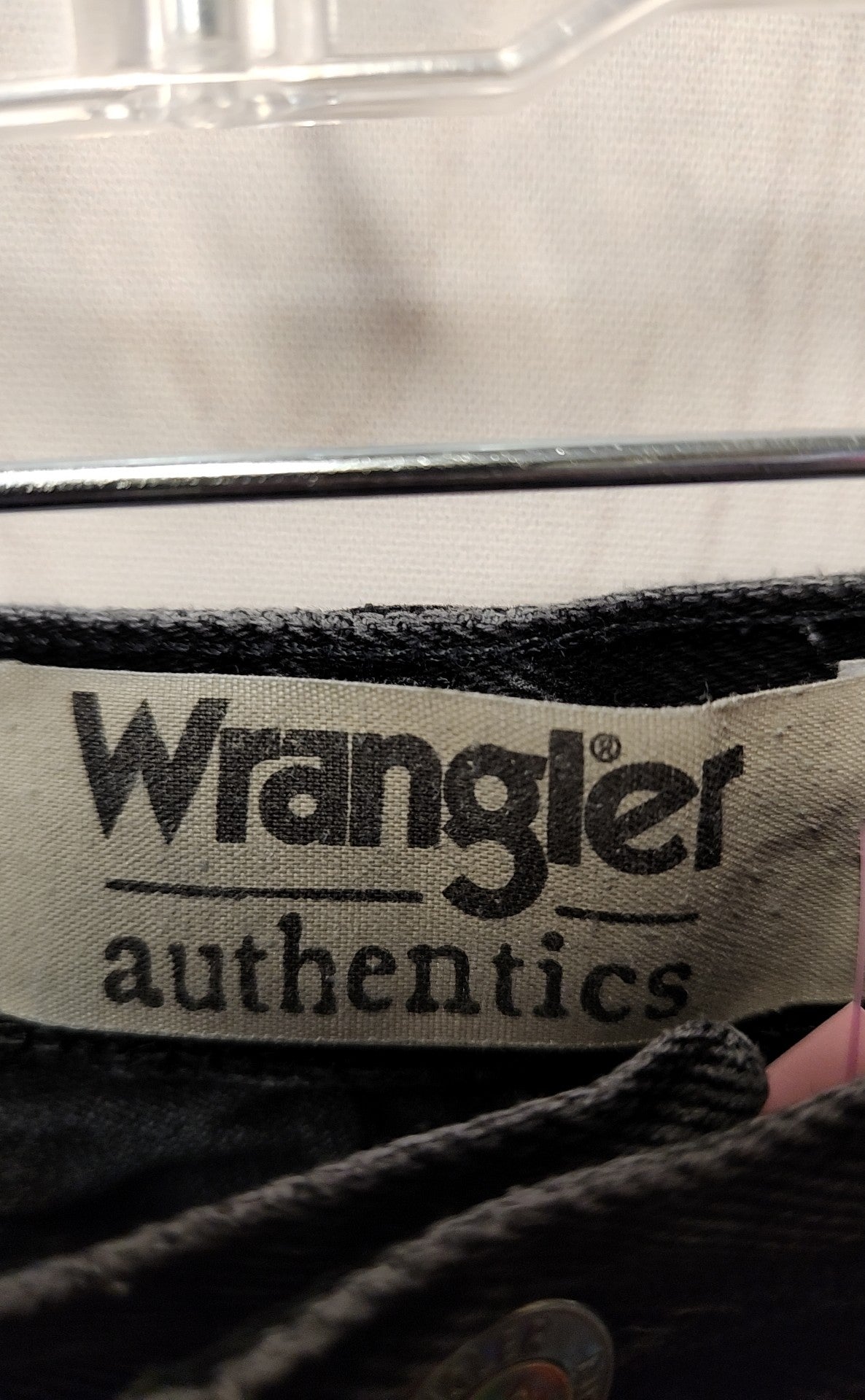 Wrangler Men's Size 40x32 Black Jeans