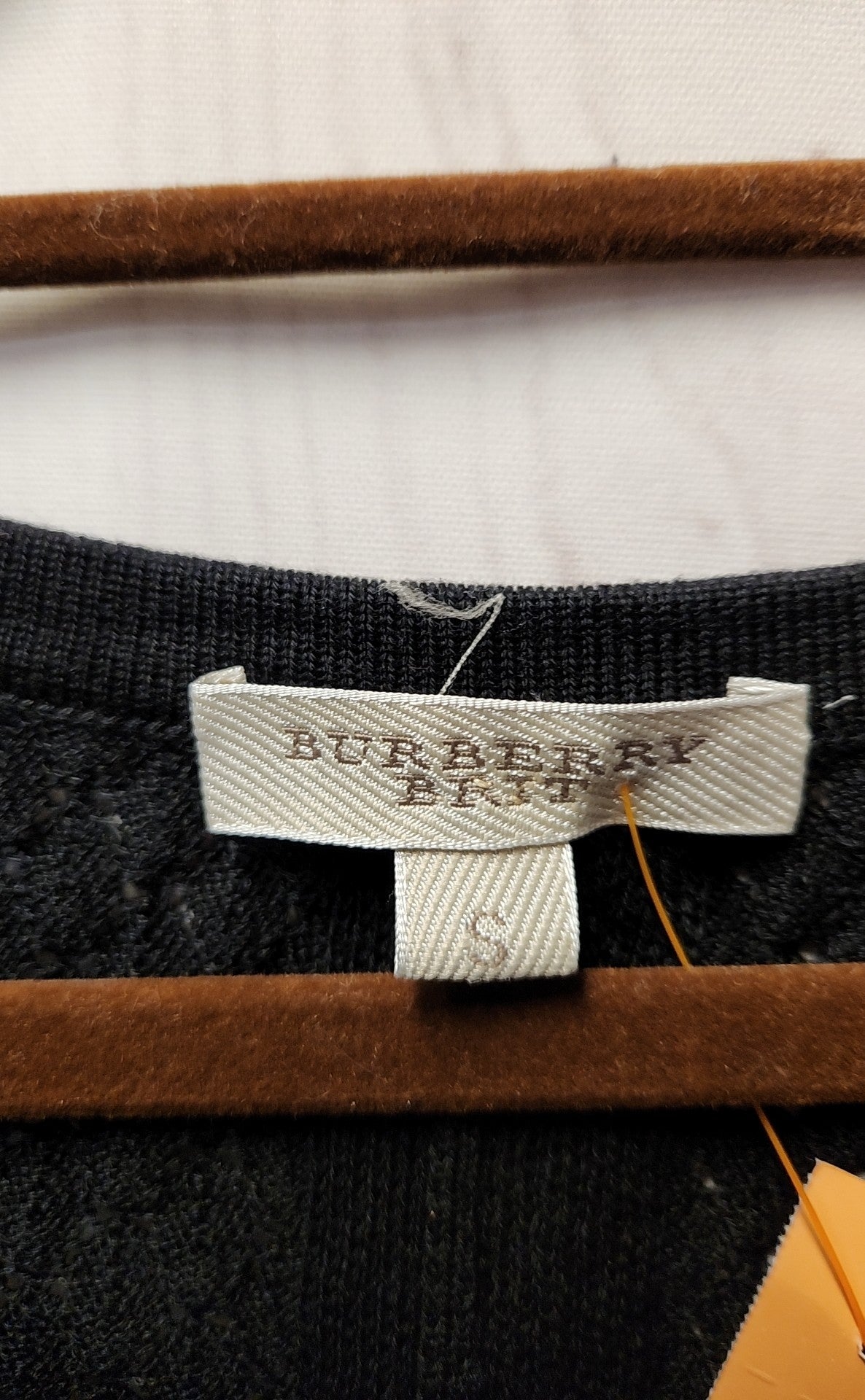 Burberry Brit Women's Size S Black Sweater