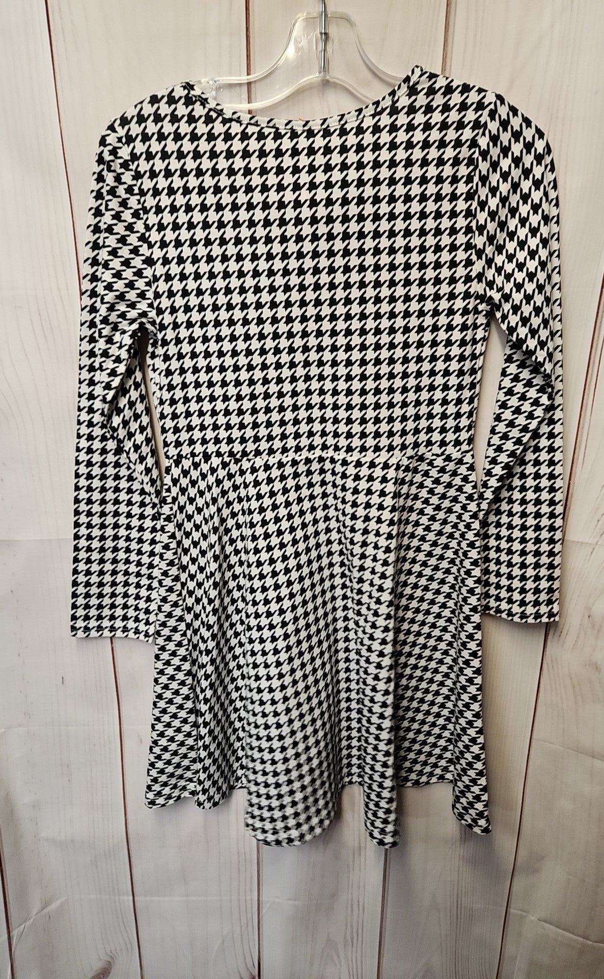 NWT Place Girl's Size 7/8 White & Black Dress