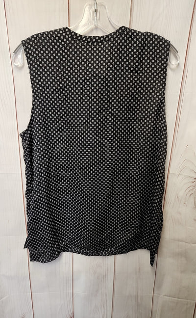 Ann Taylor Women's Size M Black Sleeveless Top