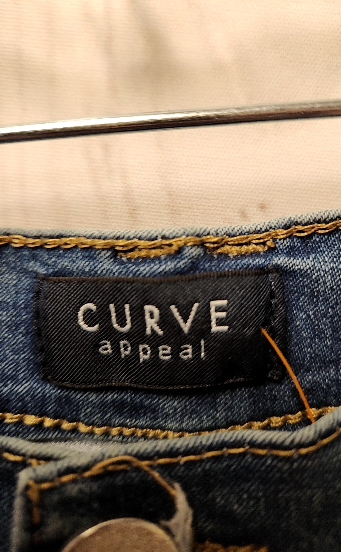 Curve Appeal Women's Size 29 (7-8) Blue Jeans