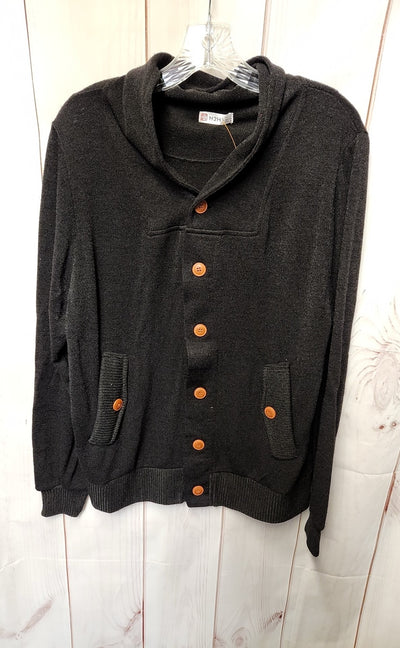 H2H Women's Size L Black Cardigan