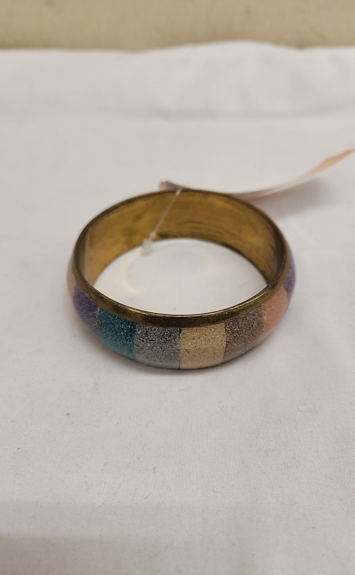 Multi-Color Chunky Bangle Bracelet
