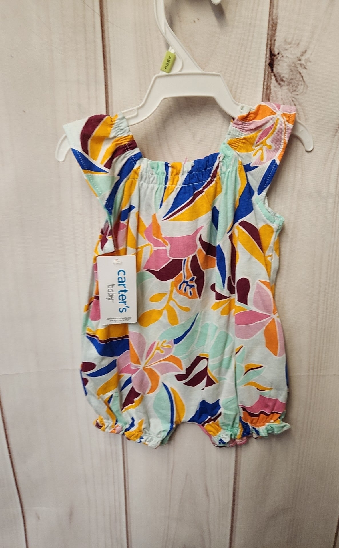 NWT Carters Girl's Size 3 Months Multi Bodysuit