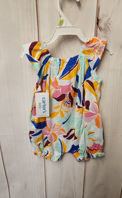NWT Carters Girl's Size 3 Months Multi Bodysuit