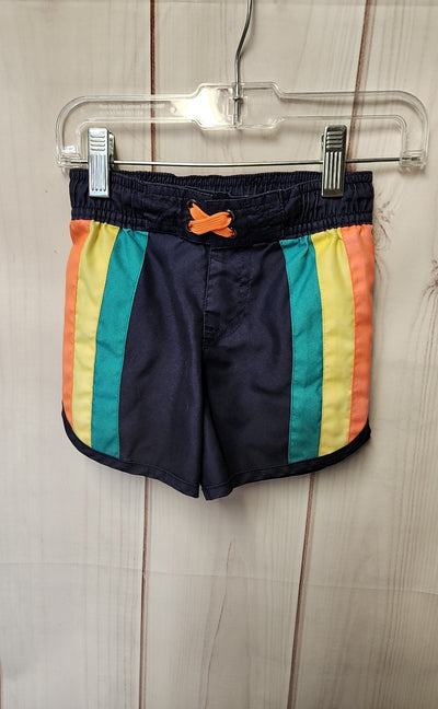 Cat & Jack Boy's Size 2 Navy Swim Trunks