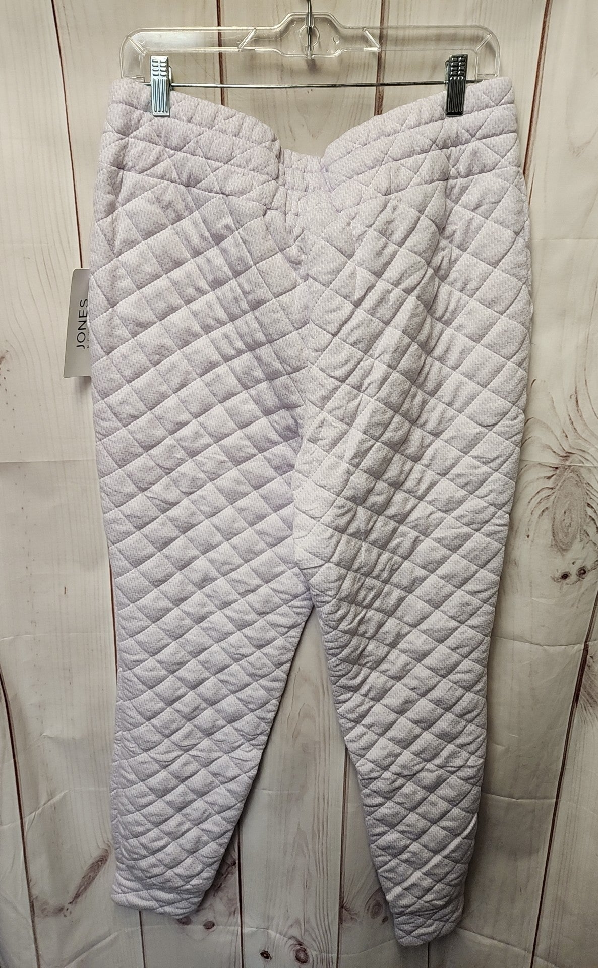 NWT Jones New York Women's Size L Purple Sweatpants