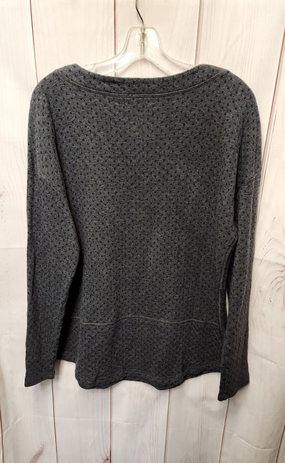 Talbots Women's Size L Gray Sweatshirt