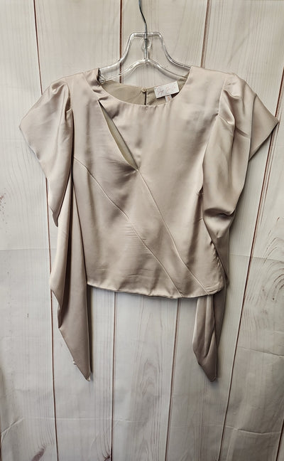 Shop the Cue Women's Size S Beige Long Sleeve Top