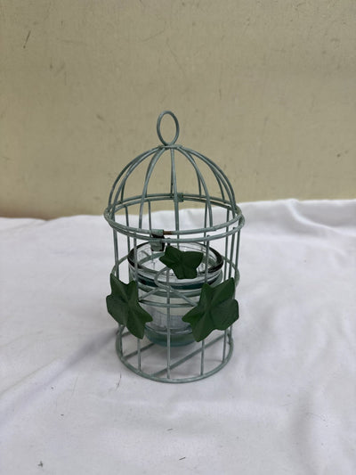 Blue Cage Candleholder(s)