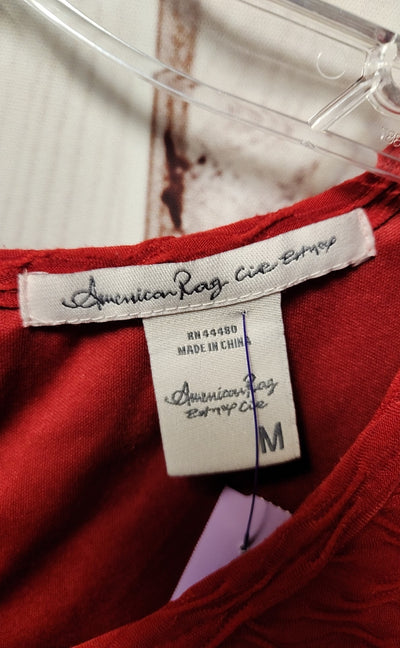 American Rag Women's Size M Red Dress