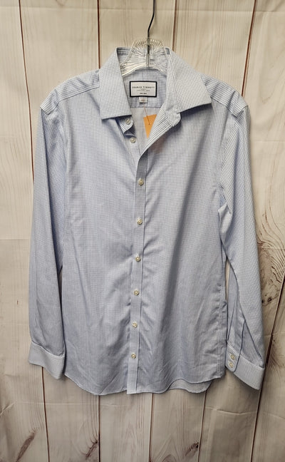Charles Tyrwhitt Men's Size M Blue Shirt