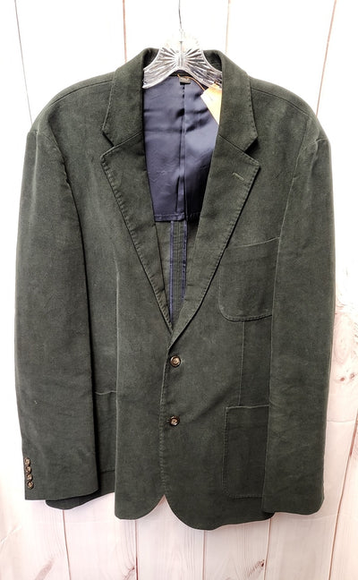 J Crew Men's Size 44 Green Sport Coat