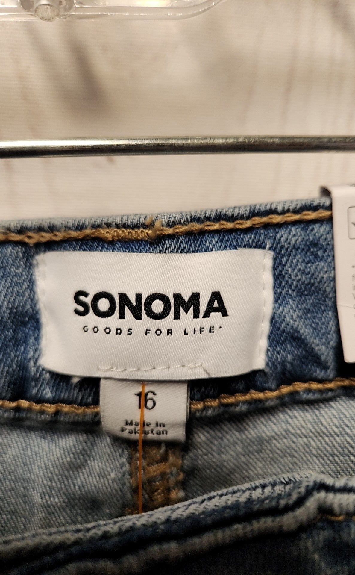 NWT Sonoma Women's Size 33 (15-16) Blue Jeans