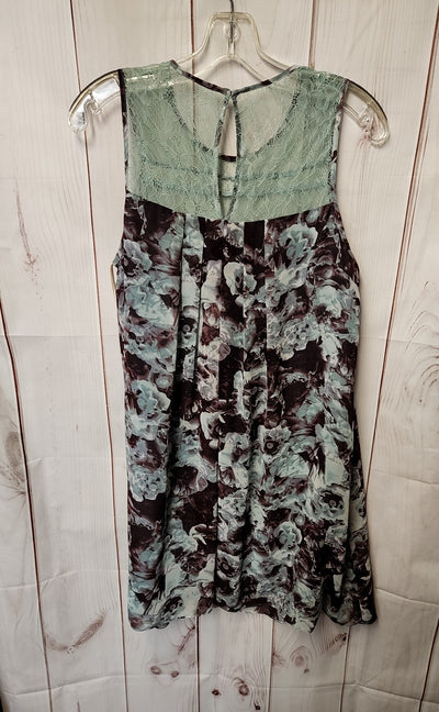 NWT BCBgeneration Women's Size M Blue Floral Dress